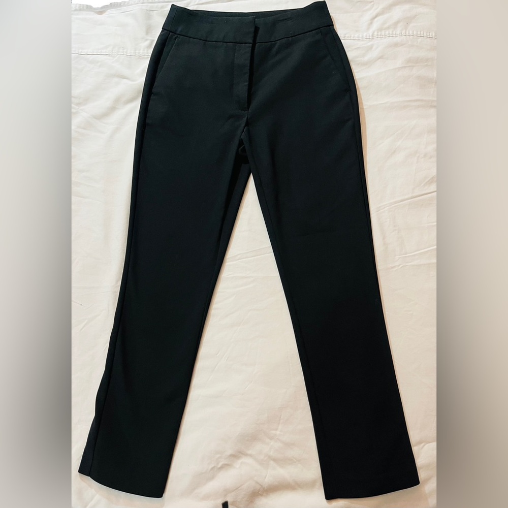 Carre noir ankle length black dress pants, size XS/TP
